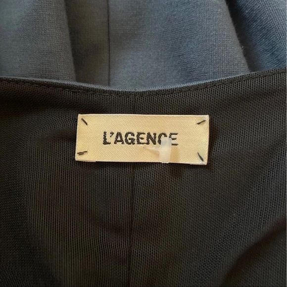 NWOT L’Agence Blue Maria Slip sweetheart neck on Dress XS - Picture 7 of 12